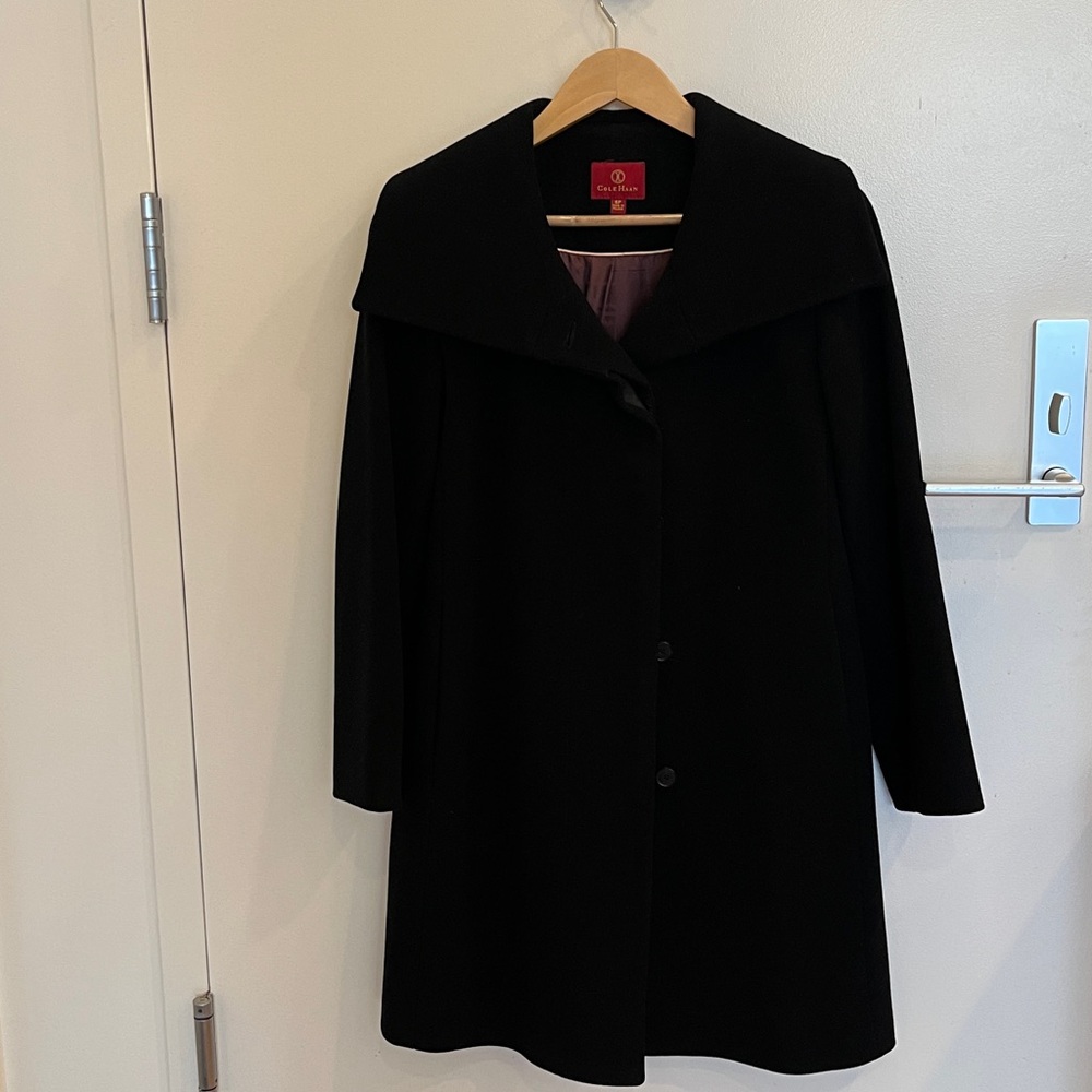Cole Haan Black Women's Coat